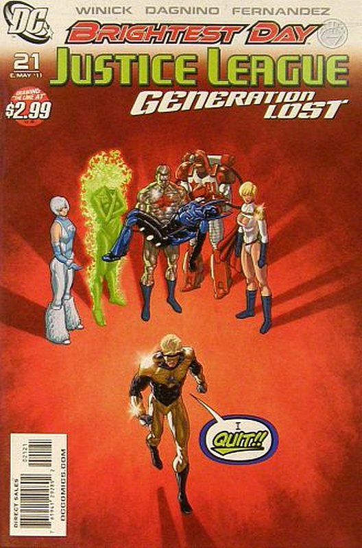Cover of Justice League: Generation Lost (Vol 1) #21. One of 250,000 Vintage American Comics on sale from Krypton!