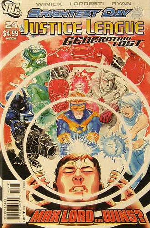 Cover of Justice League: Generation Lost (Vol 1) #24. One of 250,000 Vintage American Comics on sale from Krypton!