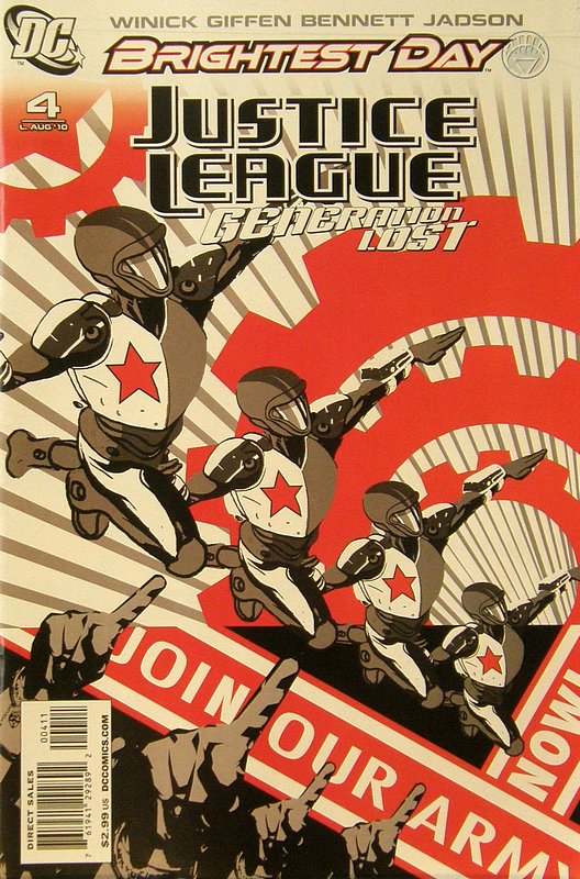 Cover of Justice League: Generation Lost (Vol 1) #4. One of 250,000 Vintage American Comics on sale from Krypton!