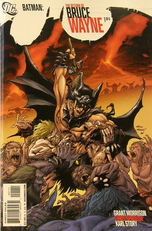 Cover of Batman: Return of Bruce Wayne (2010 Ltd) #1. One of 250,000 Vintage American Comics on sale from Krypton!