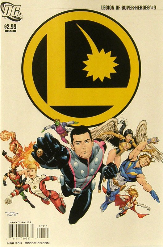Cover of Legion of Super-Heroes (Vol 5) #9. One of 250,000 Vintage American Comics on sale from Krypton!