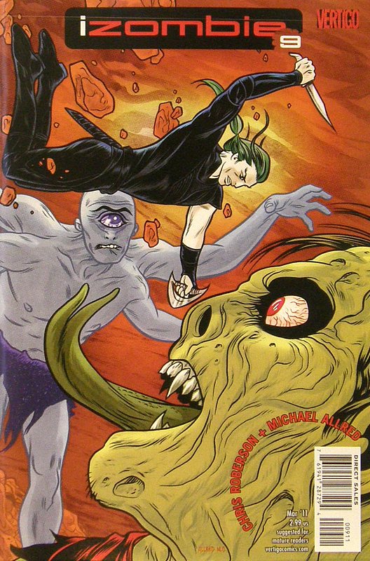 Cover of I Zombie (Vol 1) #9. One of 250,000 Vintage American Comics on sale from Krypton!