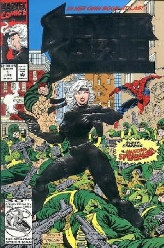 Cover of Silver Sable (Vol 1) #1. One of 250,000 Vintage American Comics on sale from Krypton!
