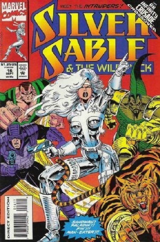 Cover of Silver Sable (Vol 1) #16. One of 250,000 Vintage American Comics on sale from Krypton!