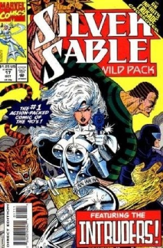 Cover of Silver Sable (Vol 1) #17. One of 250,000 Vintage American Comics on sale from Krypton!