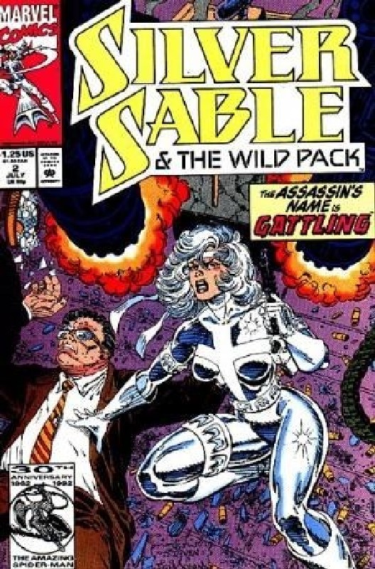 Cover of Silver Sable (Vol 1) #2. One of 250,000 Vintage American Comics on sale from Krypton!