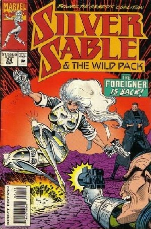 Cover of Silver Sable (Vol 1) #24. One of 250,000 Vintage American Comics on sale from Krypton!