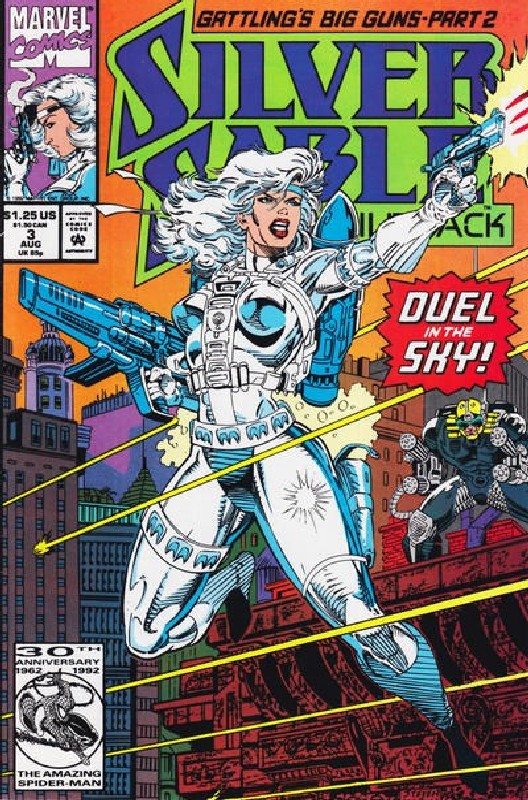 Cover of Silver Sable (Vol 1) #3. One of 250,000 Vintage American Comics on sale from Krypton!