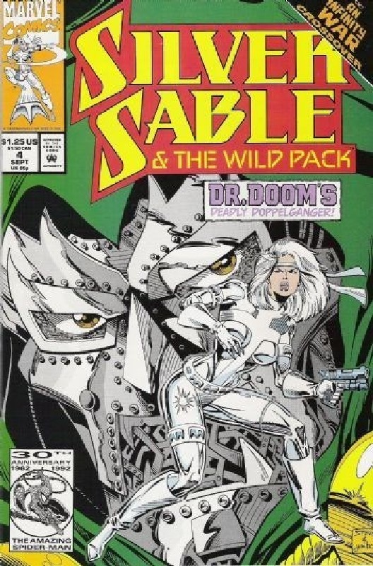 Cover of Silver Sable (Vol 1) #4. One of 250,000 Vintage American Comics on sale from Krypton!