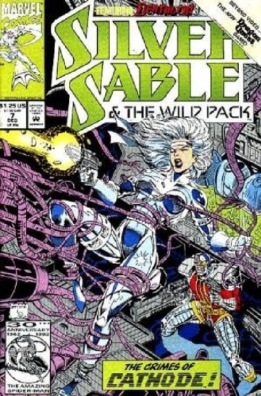 Cover of Silver Sable (Vol 1) #7. One of 250,000 Vintage American Comics on sale from Krypton!
