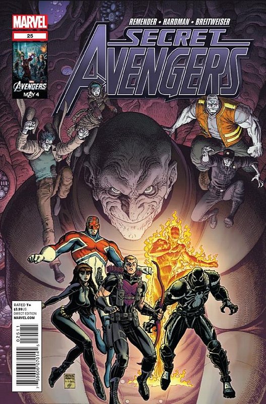 Cover of Secret Avengers (Vol 1) #25. One of 250,000 Vintage American Comics on sale from Krypton!