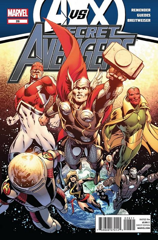 Cover of Secret Avengers (Vol 1) #26. One of 250,000 Vintage American Comics on sale from Krypton!