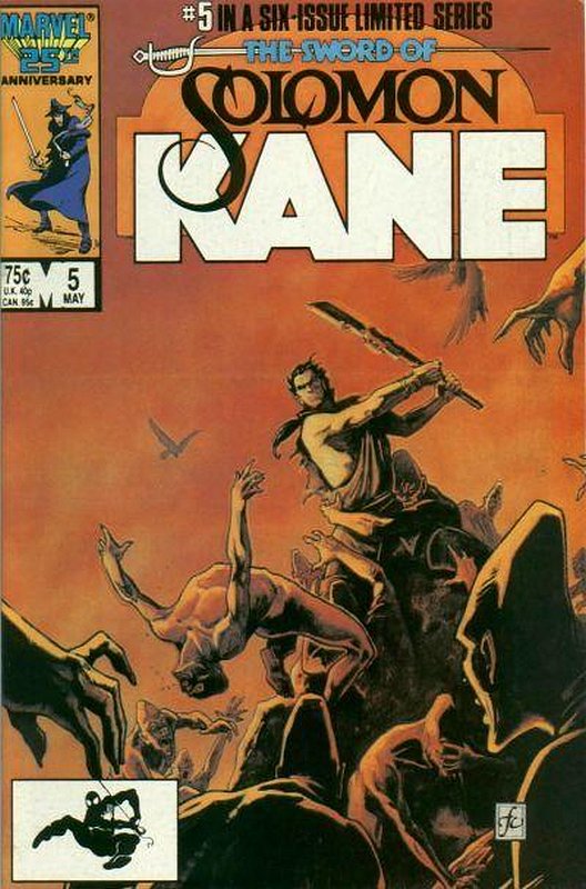 Cover of Solomon Kane (1985 Ltd) #5. One of 250,000 Vintage American Comics on sale from Krypton!