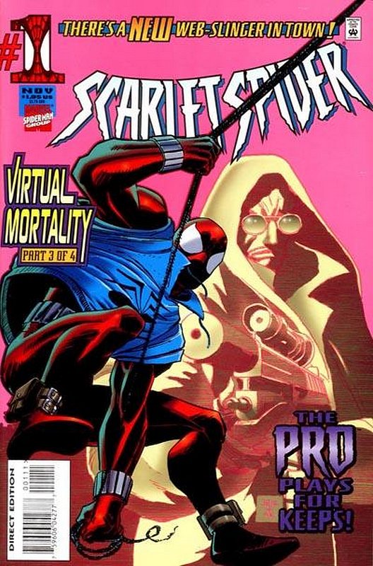 Cover of Scarlet Spider (1995 Ltd) #1. One of 250,000 Vintage American Comics on sale from Krypton!