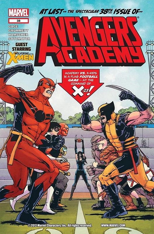 Cover of Avengers Academy (Vol 1) #38. One of 250,000 Vintage American Comics on sale from Krypton!