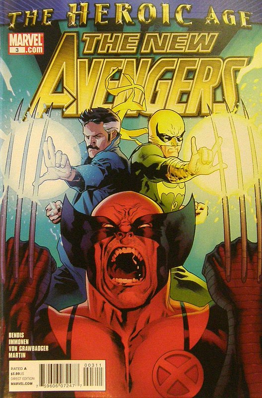 Cover of New Avengers (Vol 2) #3. One of 250,000 Vintage American Comics on sale from Krypton!