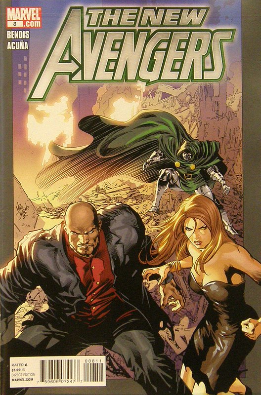 Cover of New Avengers (Vol 2) #8. One of 250,000 Vintage American Comics on sale from Krypton!