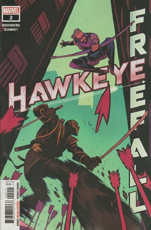 Cover of Hawkeye: Freefall (2020 Ltd) #2. One of 250,000 Vintage American Comics on sale from Krypton!