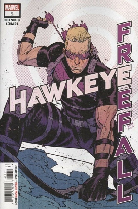 Cover of Hawkeye: Freefall (2020 Ltd) #5. One of 250,000 Vintage American Comics on sale from Krypton!