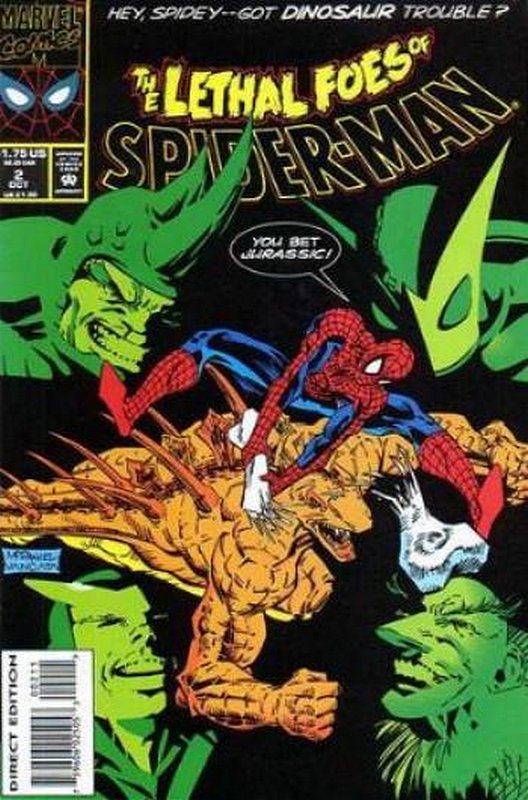 Cover of Spider-Man: Lethal Foes of (1993 Ltd) #2. One of 250,000 Vintage American Comics on sale from Krypton!