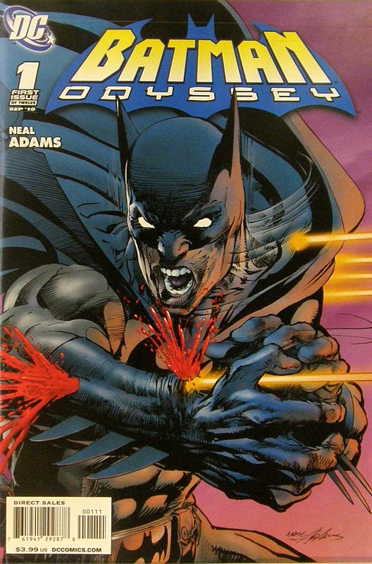 Cover of Batman: Odyssey (2010 6 Ltd) #1. One of 250,000 Vintage American Comics on sale from Krypton!