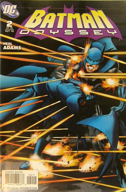 Cover of Batman: Odyssey (2010 6 Ltd) #2. One of 250,000 Vintage American Comics on sale from Krypton!