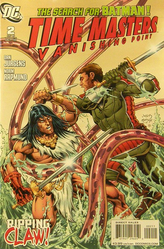 Cover of Time Masters: Vanishing Point (2010 Ltd) #2. One of 250,000 Vintage American Comics on sale from Krypton!