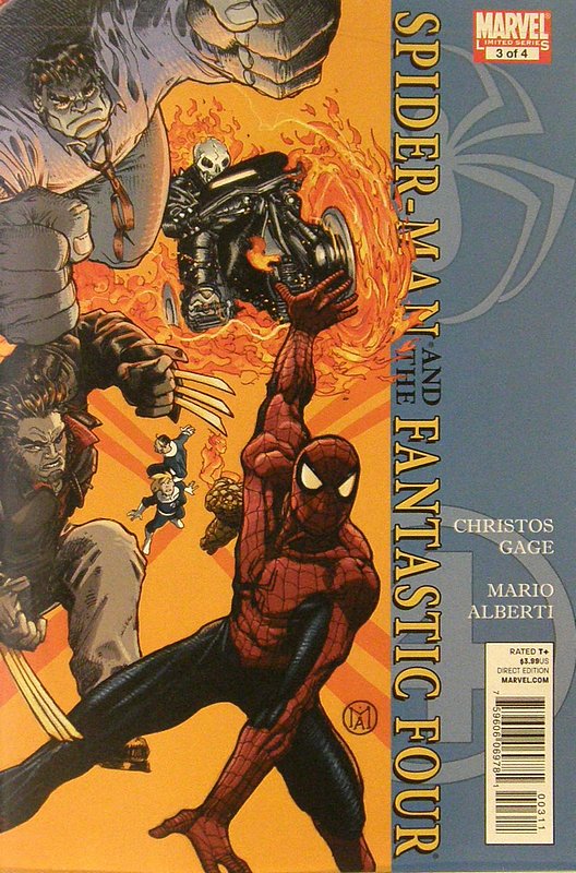 Cover of Spider-Man/Fantastic Four (2010 Ltd) #3. One of 250,000 Vintage American Comics on sale from Krypton!