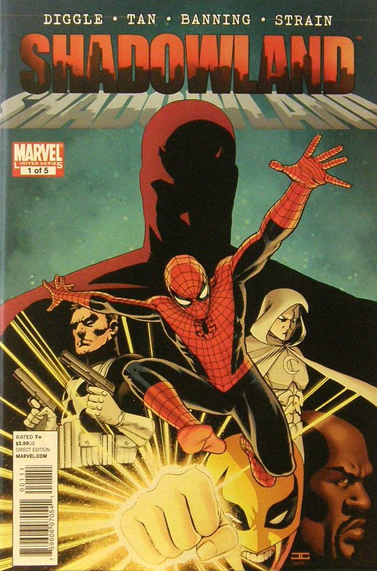 Cover of Shadowland (2010 Ltd) #1. One of 250,000 Vintage American Comics on sale from Krypton!