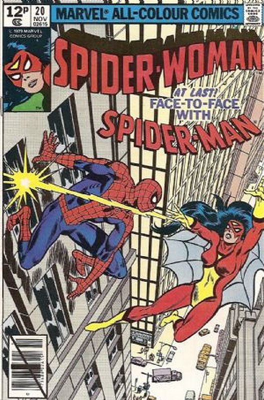 Cover of Spider-Woman (Vol 1) #20. One of 250,000 Vintage American Comics on sale from Krypton!