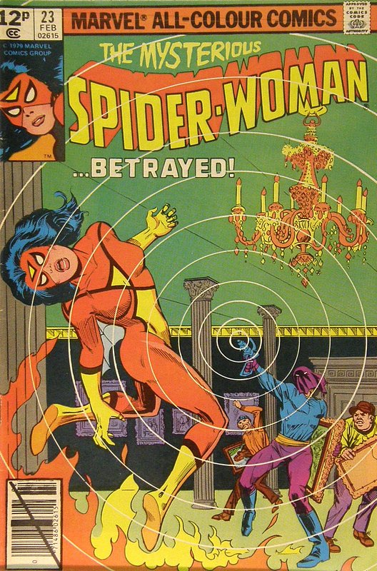 Cover of Spider-Woman (Vol 1) #23. One of 250,000 Vintage American Comics on sale from Krypton!