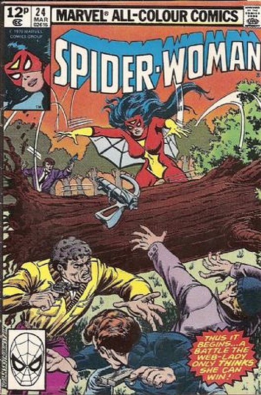 Cover of Spider-Woman (Vol 1) #24. One of 250,000 Vintage American Comics on sale from Krypton!