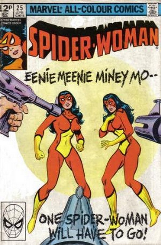 Cover of Spider-Woman (Vol 1) #25. One of 250,000 Vintage American Comics on sale from Krypton!