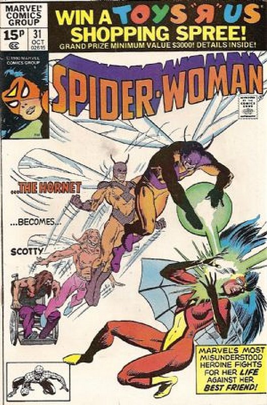 Cover of Spider-Woman (Vol 1) #31. One of 250,000 Vintage American Comics on sale from Krypton!