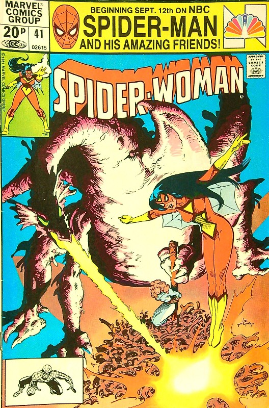 Cover of Spider-Woman (Vol 1) #41. One of 250,000 Vintage American Comics on sale from Krypton!