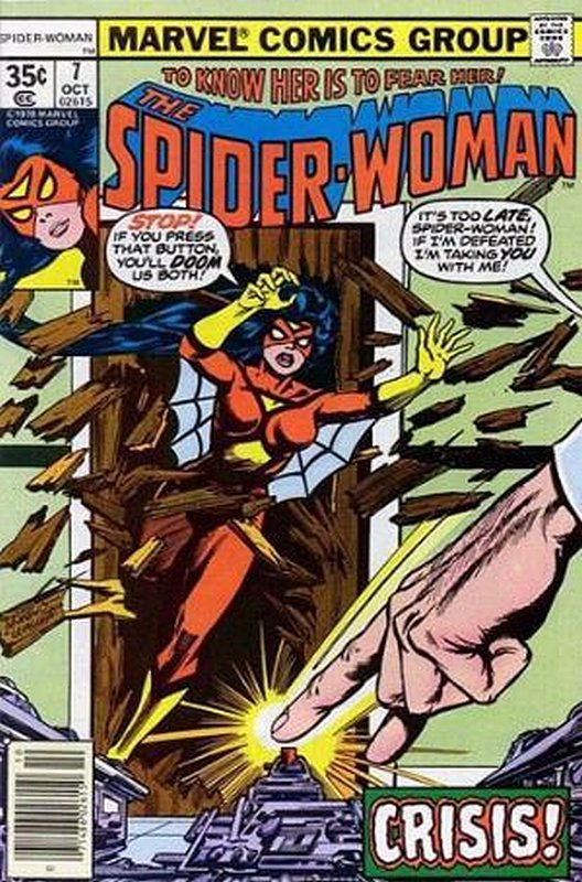 Cover of Spider-Woman (Vol 1) #7. One of 250,000 Vintage American Comics on sale from Krypton!