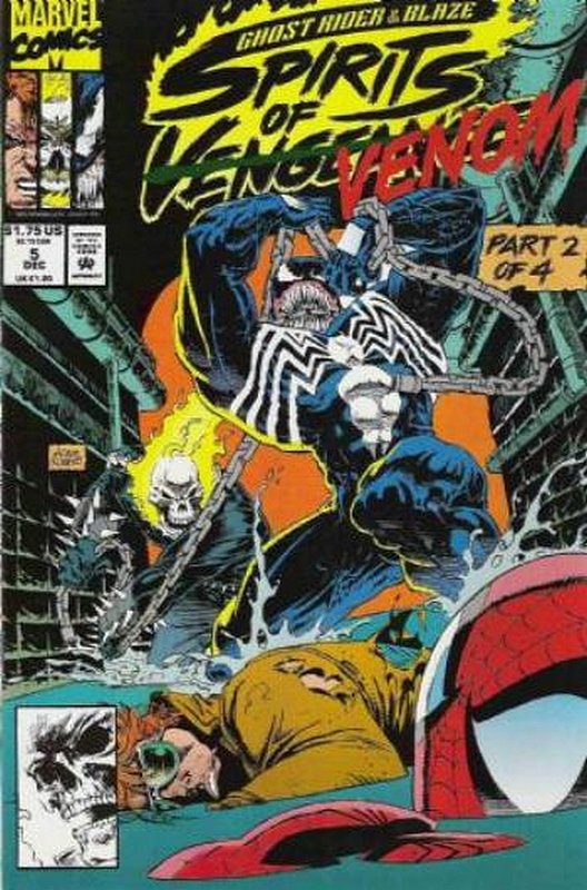 Cover of Ghost Rider/Blaze: Spirits of Vengeance (Vol 1) #5. One of 250,000 Vintage American Comics on sale from Krypton!