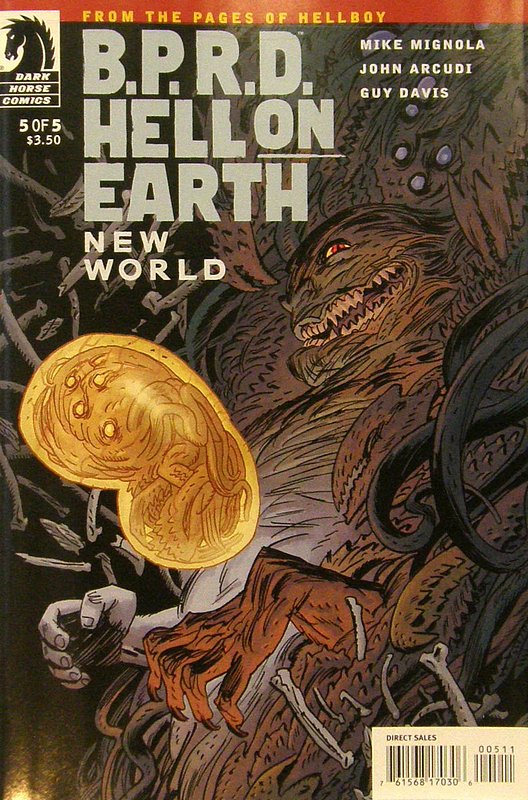 Cover of BPRD: Hell on Earth New World (2010 Ltd) #5. One of 250,000 Vintage American Comics on sale from Krypton!