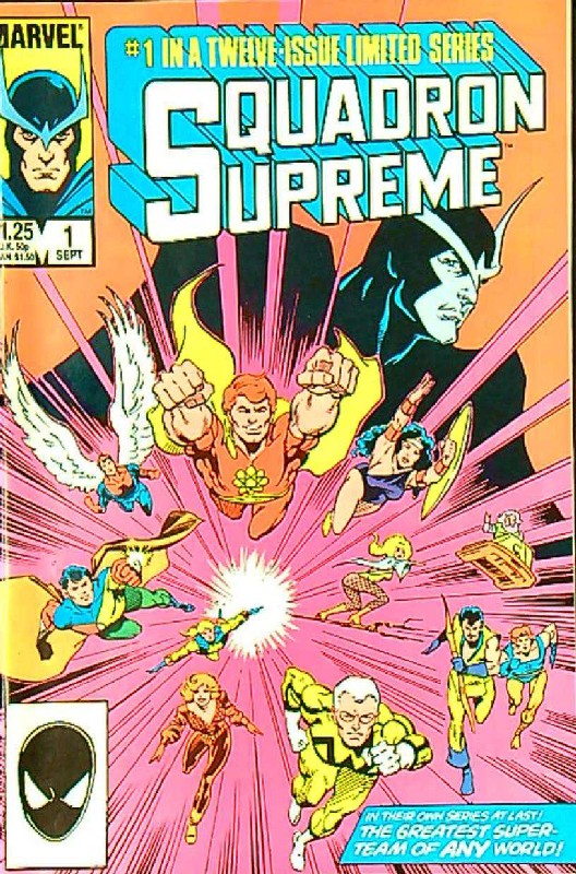 Cover of Squadron Supreme (1985 Ltd) #1. One of 250,000 Vintage American Comics on sale from Krypton!