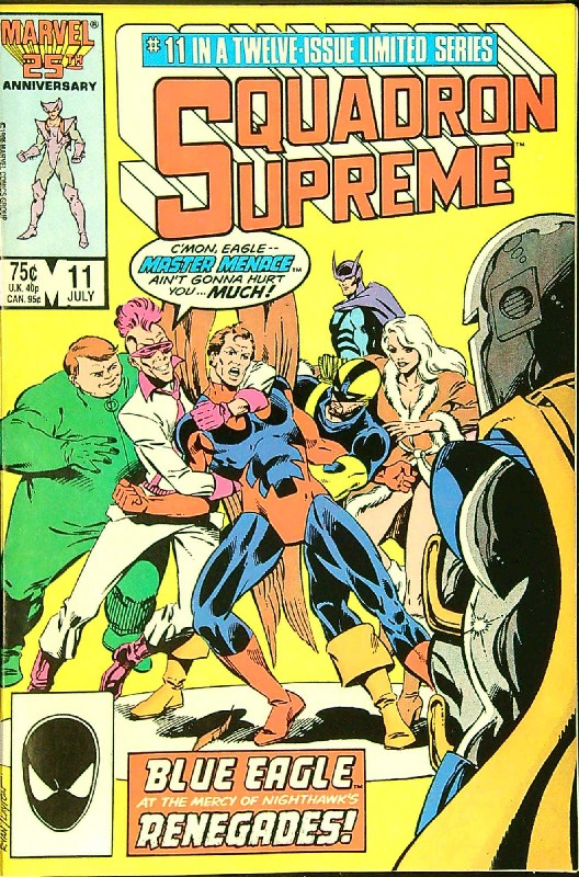 Cover of Squadron Supreme (1985 Ltd) #11. One of 250,000 Vintage American Comics on sale from Krypton!