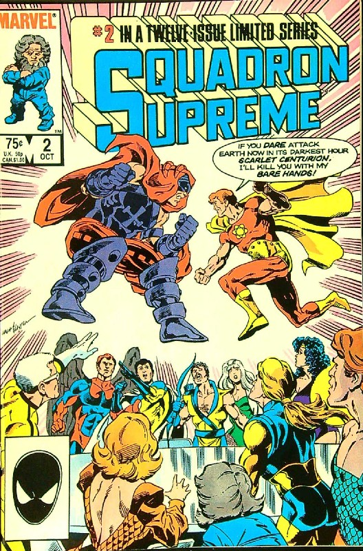 Cover of Squadron Supreme (1985 Ltd) #2. One of 250,000 Vintage American Comics on sale from Krypton!