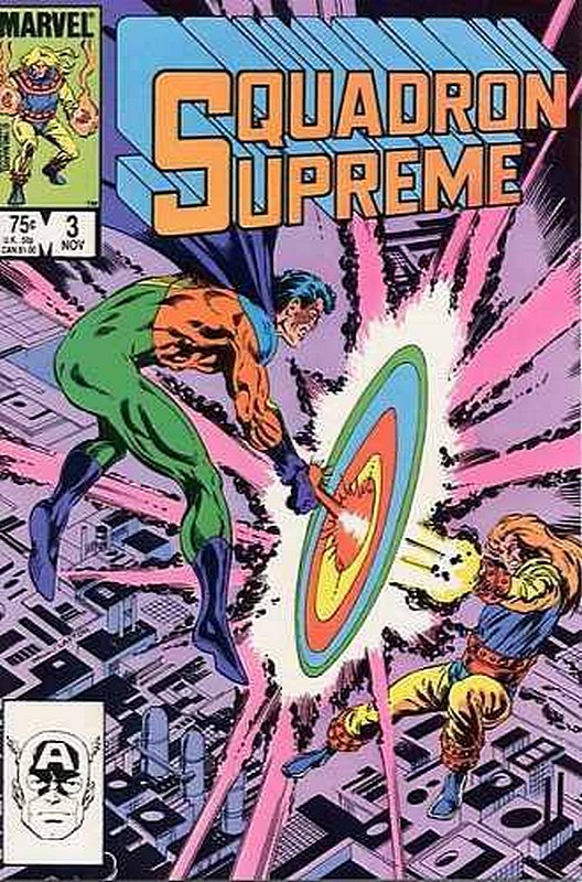 Cover of Squadron Supreme (1985 Ltd) #3. One of 250,000 Vintage American Comics on sale from Krypton!