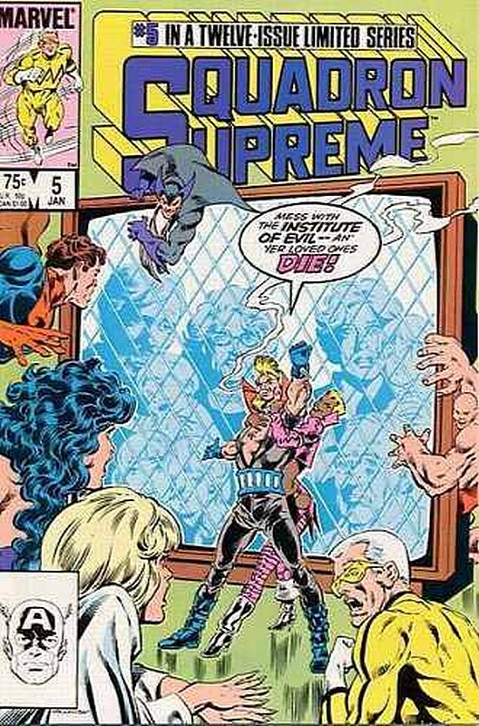 Cover of Squadron Supreme (1985 Ltd) #5. One of 250,000 Vintage American Comics on sale from Krypton!