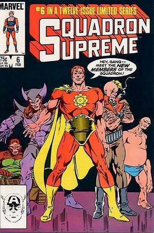 Cover of Squadron Supreme (1985 Ltd) #6. One of 250,000 Vintage American Comics on sale from Krypton!