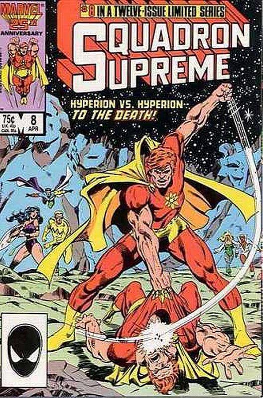 Cover of Squadron Supreme (1985 Ltd) #8. One of 250,000 Vintage American Comics on sale from Krypton!
