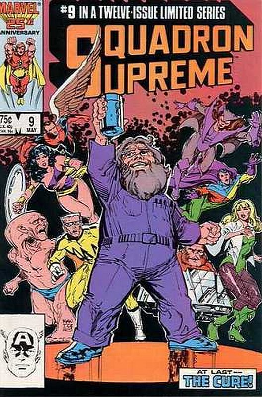 Cover of Squadron Supreme (1985 Ltd) #9. One of 250,000 Vintage American Comics on sale from Krypton!