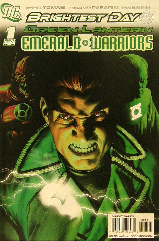 Cover of Green Lantern: Emerald Warriors (Vol 1) #1. One of 250,000 Vintage American Comics on sale from Krypton!