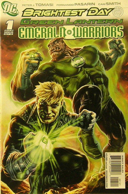 Cover of Green Lantern: Emerald Warriors (Vol 1) #1. One of 250,000 Vintage American Comics on sale from Krypton!