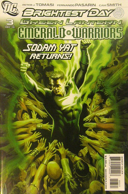 Cover of Green Lantern: Emerald Warriors (Vol 1) #3. One of 250,000 Vintage American Comics on sale from Krypton!