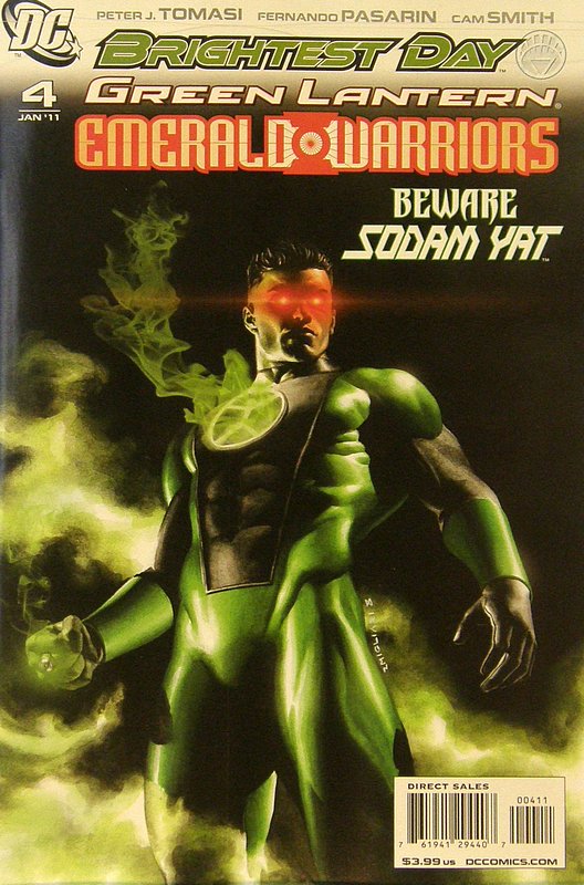Cover of Green Lantern: Emerald Warriors (Vol 1) #4. One of 250,000 Vintage American Comics on sale from Krypton!